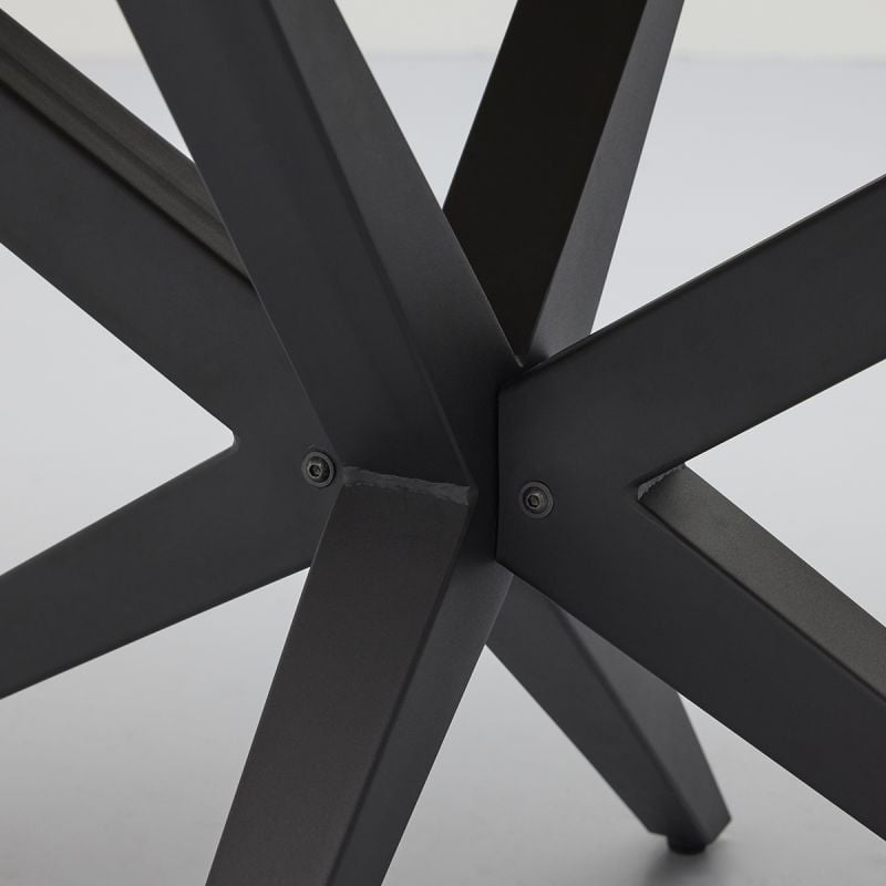 Eettafel Wies Deens ovaal uitschuifbaar