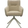 Eetkamerstoel Jule Genua Beige met beige frame