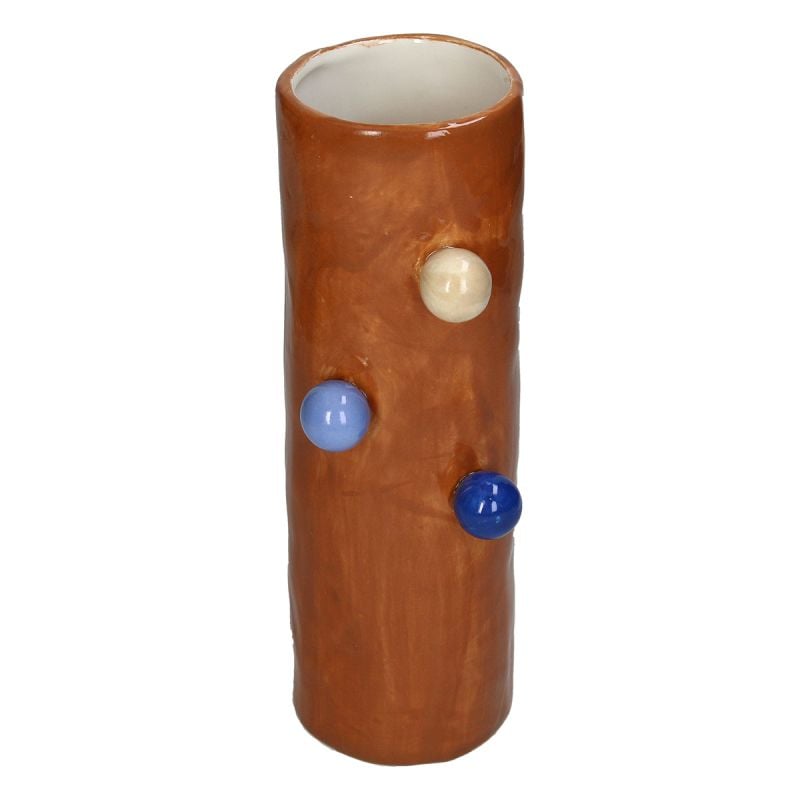 Vaas Kenji Rood 25 cm hoog