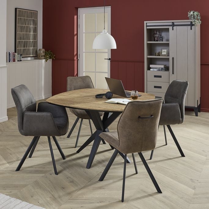 Eettafel Wies Deens vierkant