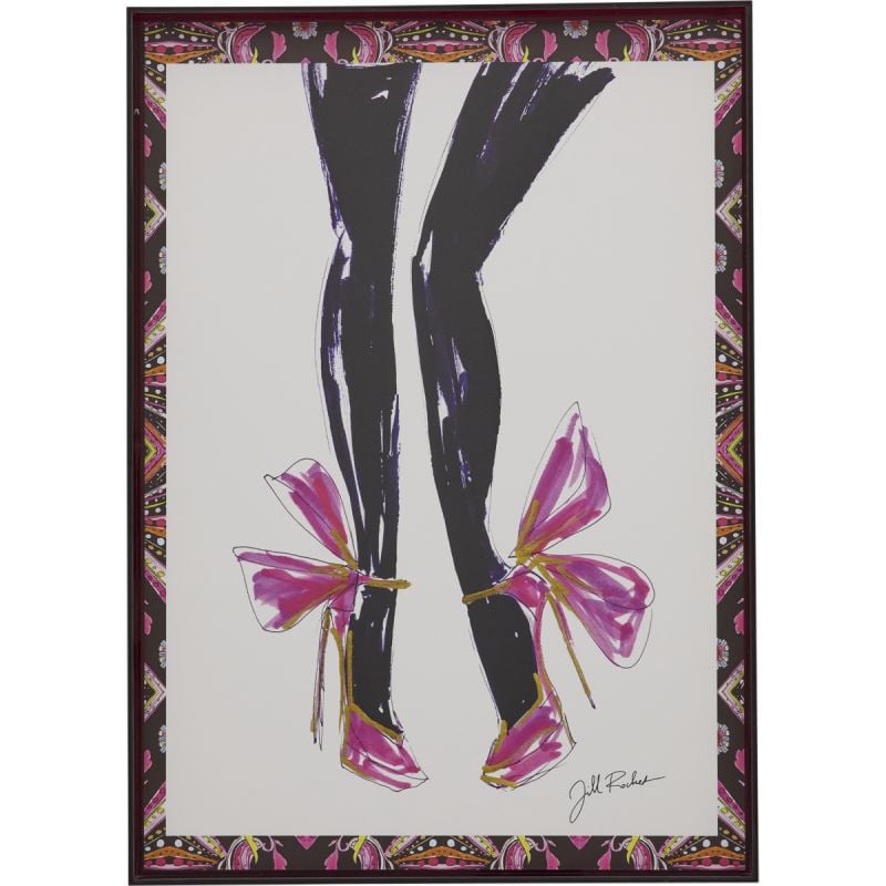 Fashion art Pump 50x70 cm by Jill afbeelding