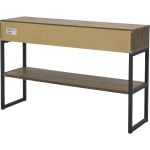 Sidetable Nilis  2 open vakken Dark Mango