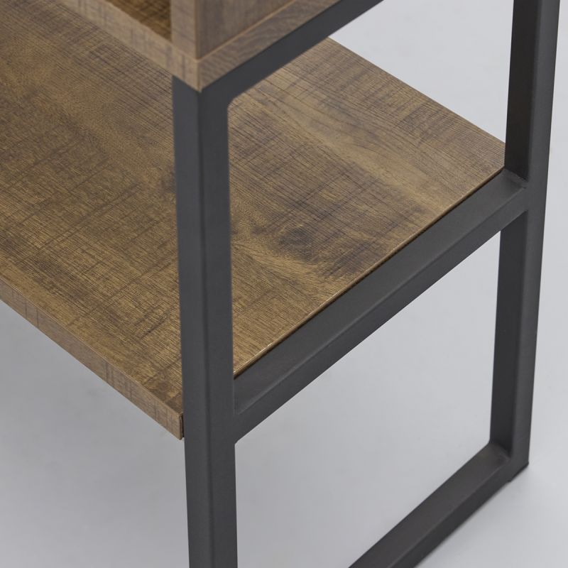 Sidetable Nilis  2 open vakken Dark Mango