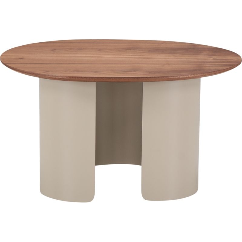Salontafel Sakana klein Walnoot-Beige