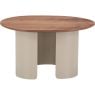 Salontafel Sakana klein Walnoot-Beige
