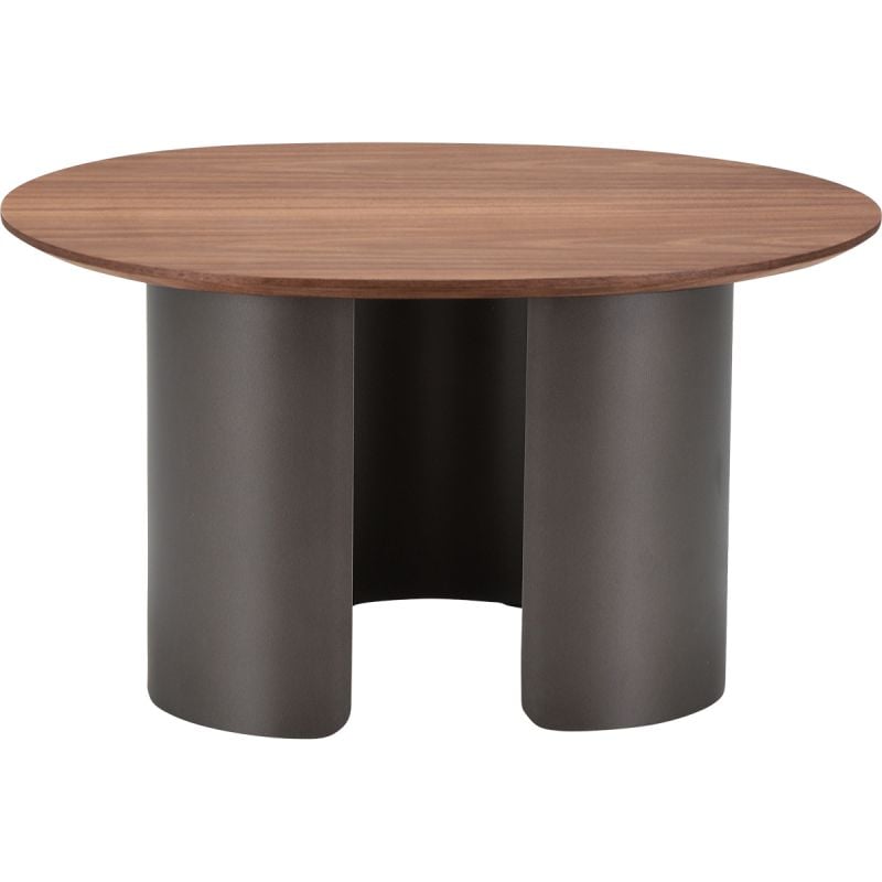 Salontafel Sakana klein Walnoot-Brons