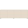 Dressoir Moiano beige 200 cm met glijders