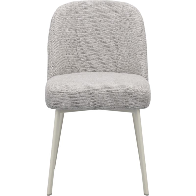 Eetkamerstoel Luson Madrid Ash grey met beige poot