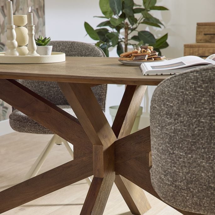 Eettafel Cadusa Deens ovaal