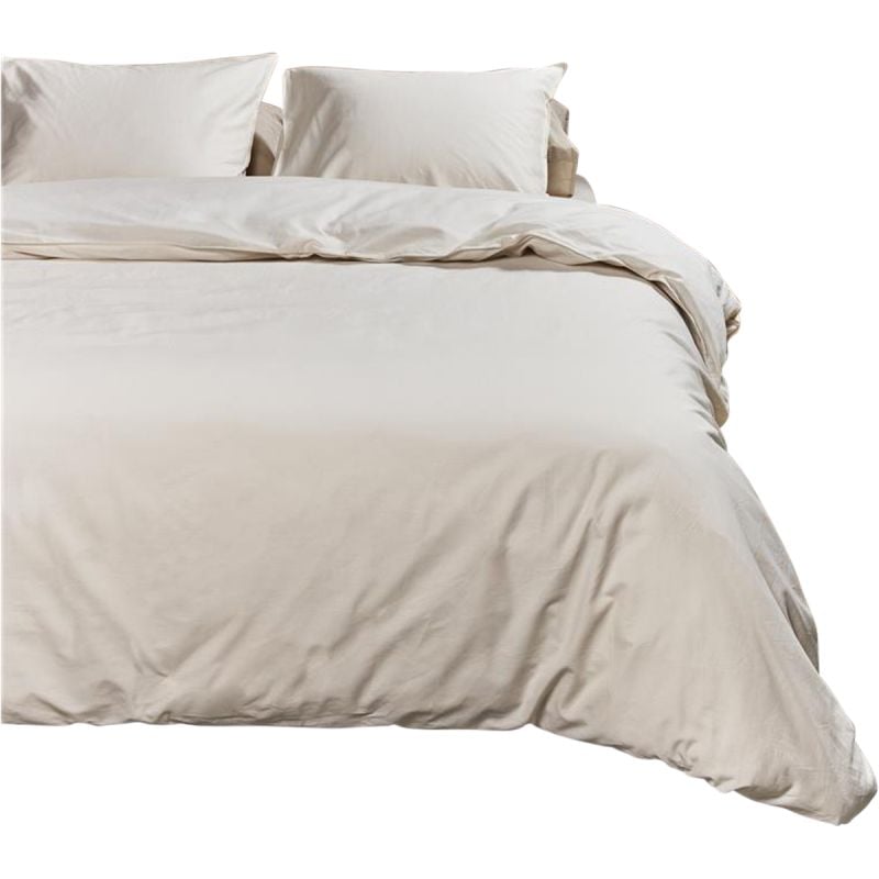 Dekbedovertrek Cotton Uni Off-white 140x200/220