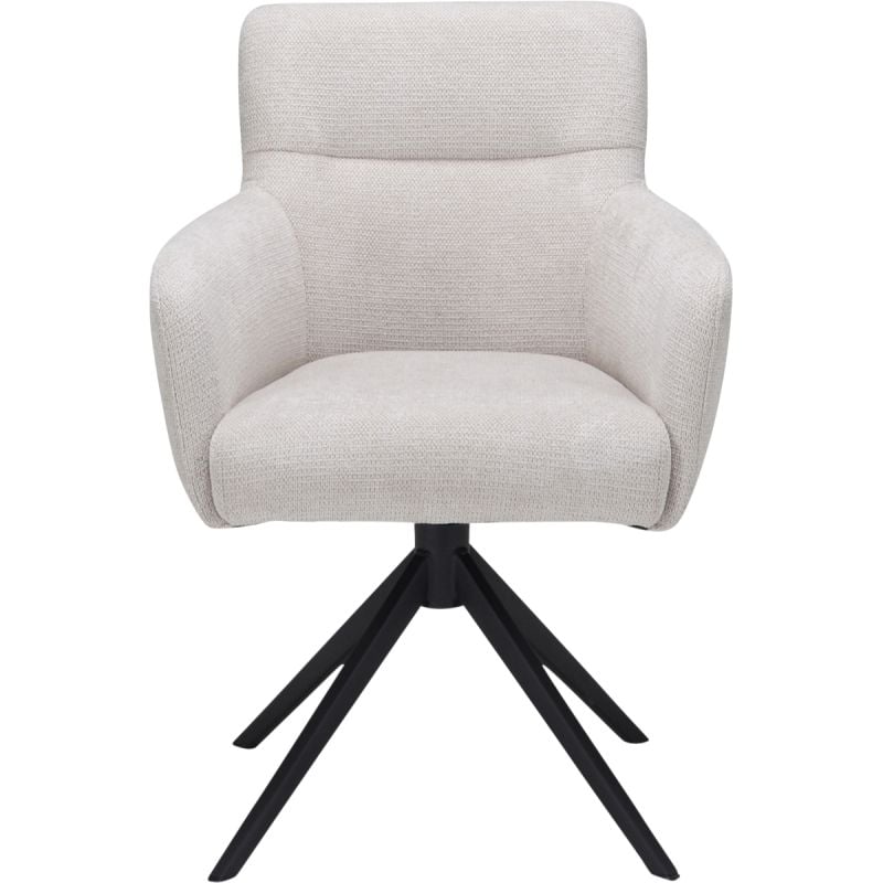 Eetkamerstoel Kaira Natural draaibaar