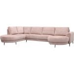 Bank Soof hoekziteiland rond links + 2,5-zits zonder arm + longchair rond arm rechts