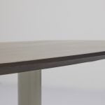 Eettafel Lidusa Deens ovaal kolompoot beige