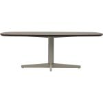 Eettafel Lidusa Deens ovaal kolompoot beige