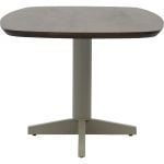Eettafel Lidusa Deens ovaal kolompoot beige