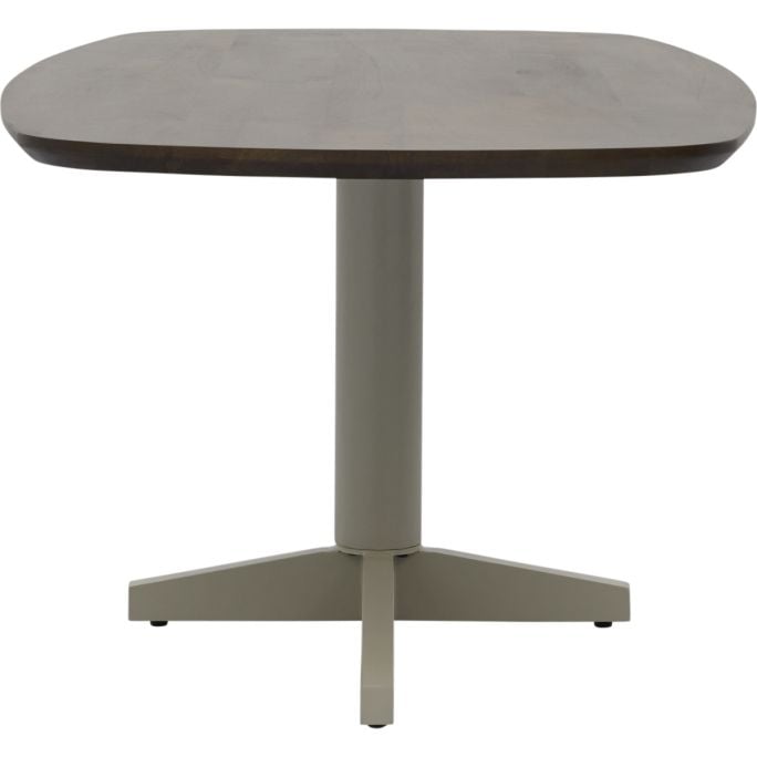 Eettafel Lidusa Deens ovaal kolompoot beige