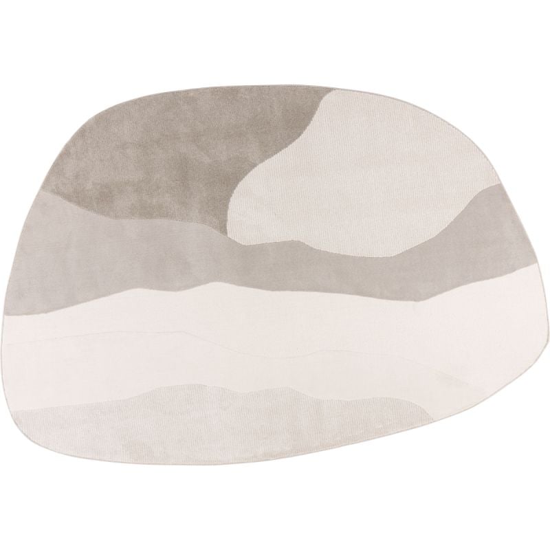 Vloerkleed Flow Zilver 160x230 cm