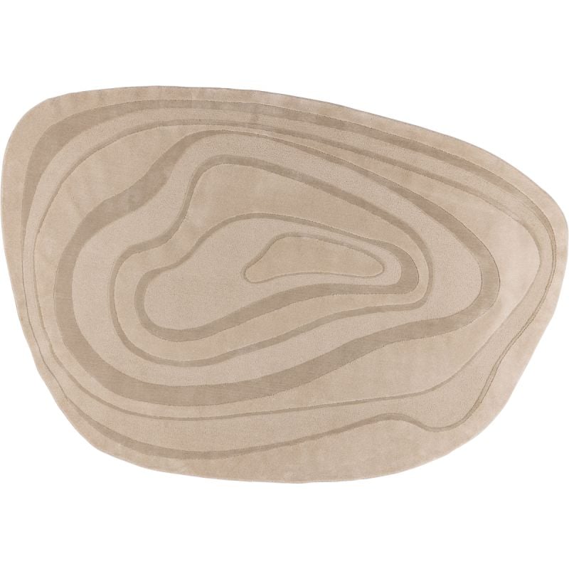 Vloerkleed Calm Beige 160x230 cm