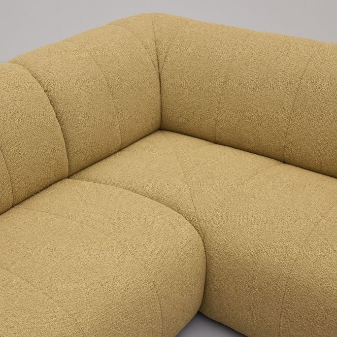 Bank Felice hoekziteiland links + 1-zits + 1,5-zits arm rechts