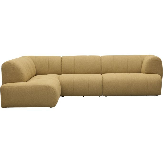 Bank Felice hoekziteiland links + 1-zits + 1,5-zits arm rechts