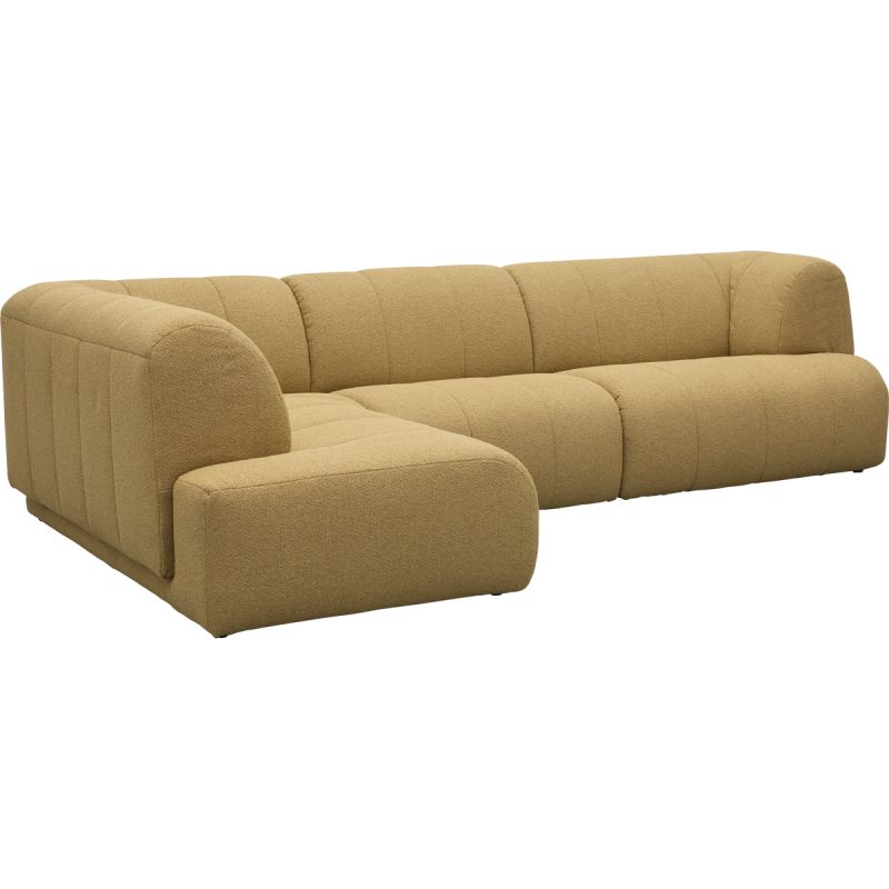 Bank Felice hoekziteiland links + 1-zits + 1,5-zits arm rechts