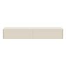 Tv-meubel Moiano afgerond beige 240 cm