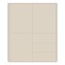 Opbergkast Moiano afgerond beige