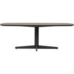Eettafel Lidusa Deens ovaal kolompoot zwart