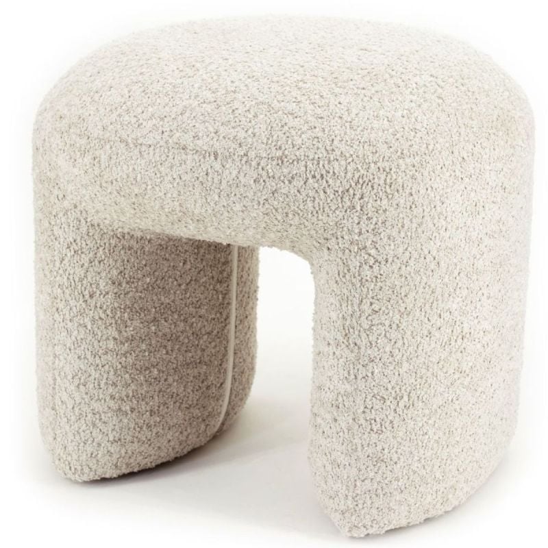 Poef Milou Taupe