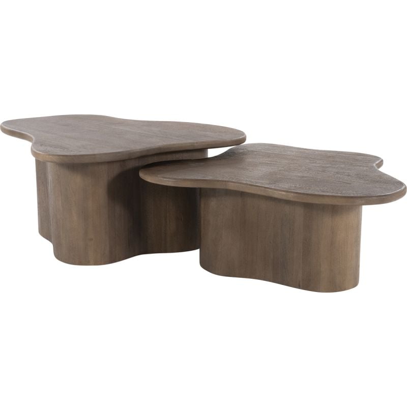 Salontafelset van 2 Forest donker