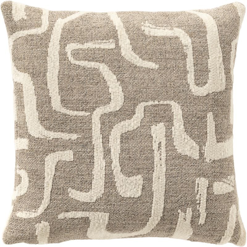 Sierkussen Emilio 45x45 cm Plaza Taupe