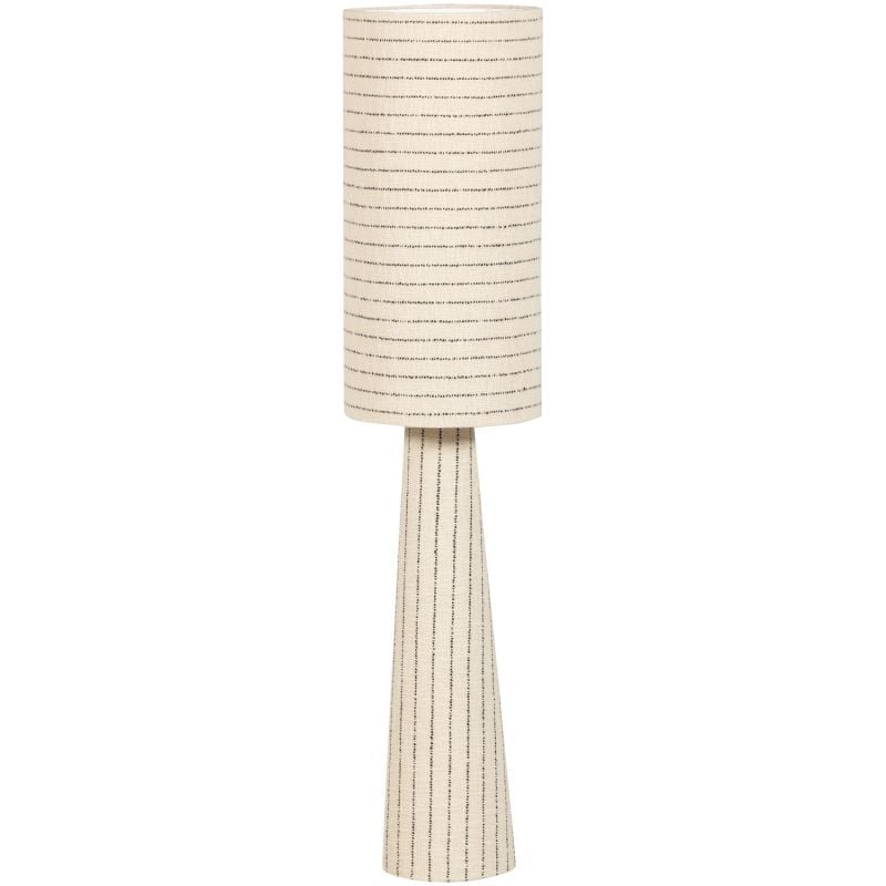 Vloerlamp Linus Naturel met strepen