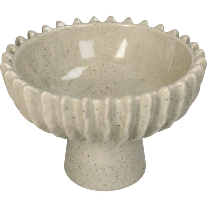 Schaal Zera Beige