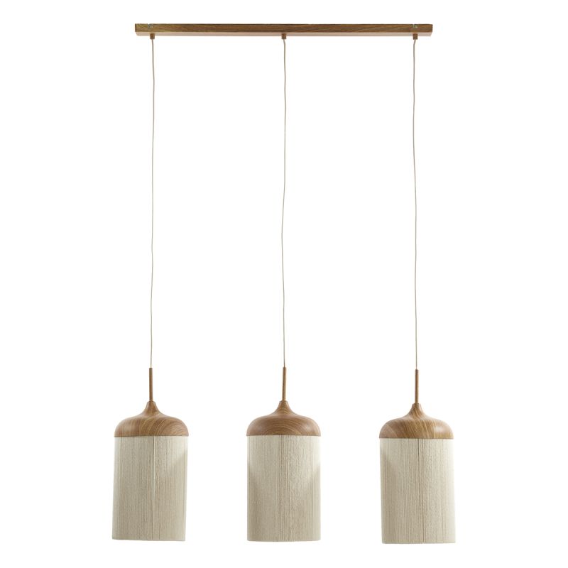 Hanglamp Denia 3-lichts naturel