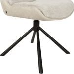 Eetkamerstoel Tom toffee - beige