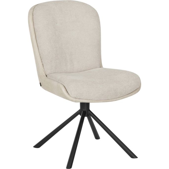 Eetkamerstoel Tom toffee - beige
