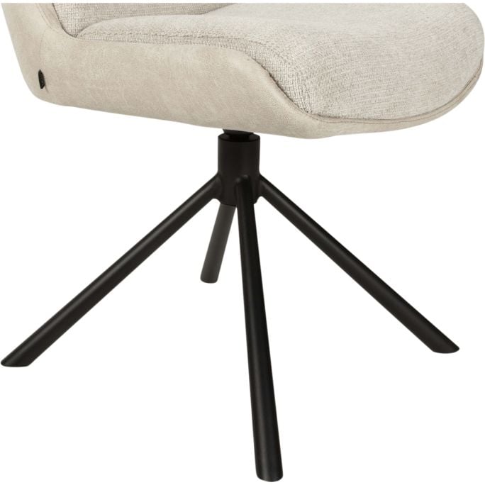 Eetkamerstoel Tom toffee - beige