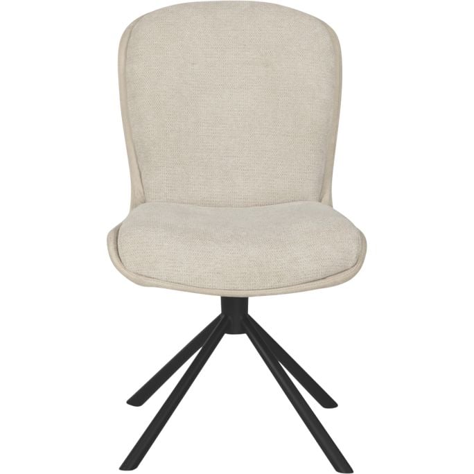 Eetkamerstoel Tom toffee - beige