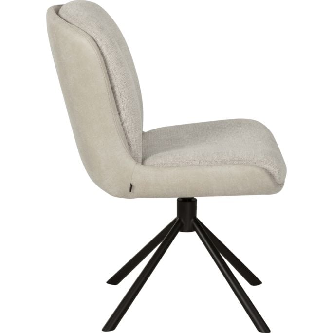 Eetkamerstoel Tom toffee - beige