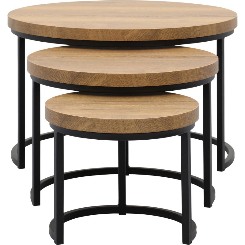 Salontafel Hill set van 3