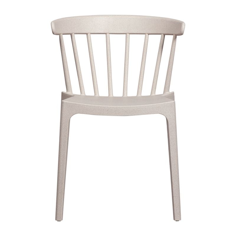 BLISS TUINSTOEL MET SPIJLEN OFF WHITE MELANGE