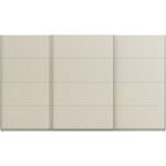 Kledingkast Kick 360 x 229 cm Champagne met aluminiumkleur greeplijst