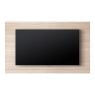 Wandpaneel Moiano licht eiken incl. LED-verlichting