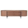 TV-meubel Sakana 200 cm Walnoot-Brons