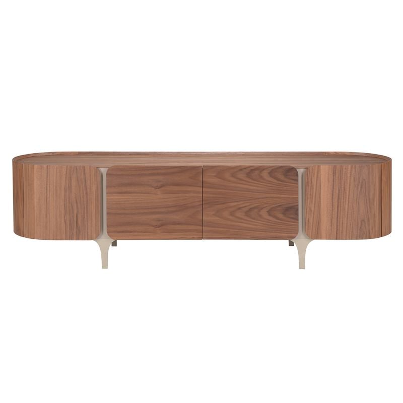 TV-meubel Sakana 200 cm Walnoot-Beige