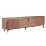 TV-meubel Sakana 220 cm Walnoot-Brons