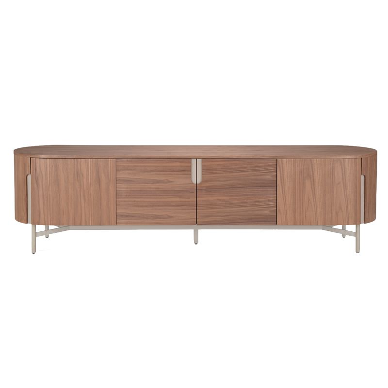 TV-meubel Sakana 220 cm Walnoot-Beige