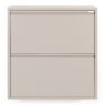 Schoenenkast Bobbie 2 laden Silky Taupe (12 paar schoenen)