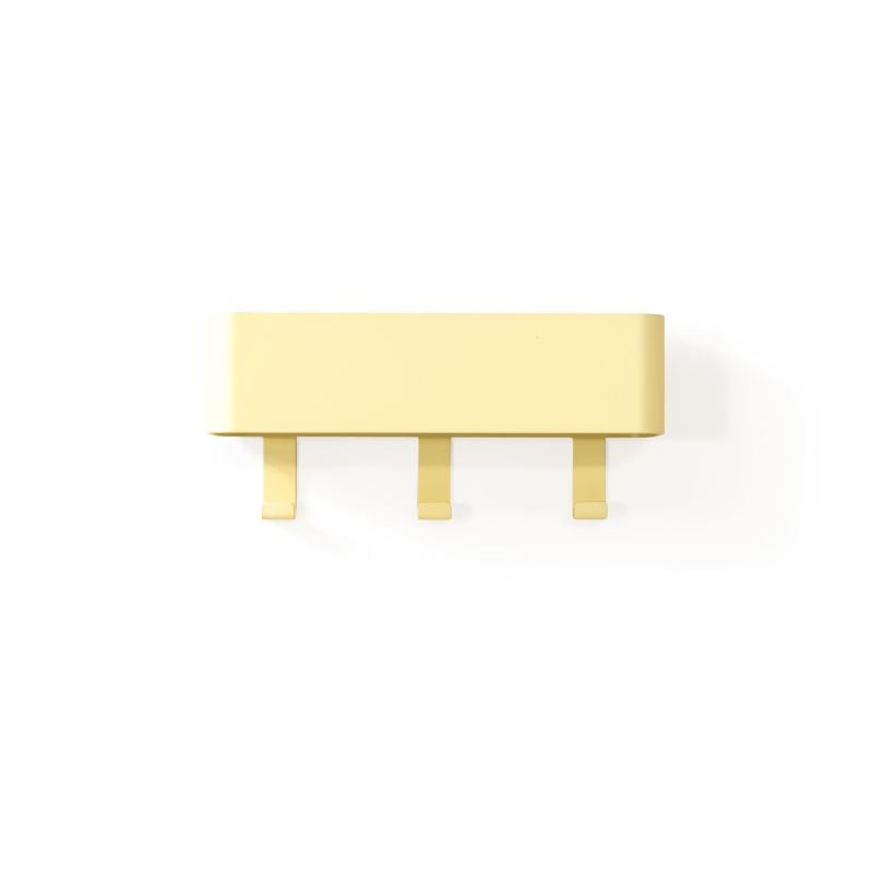 Kapstok Dex 3 haken Butter Yellow