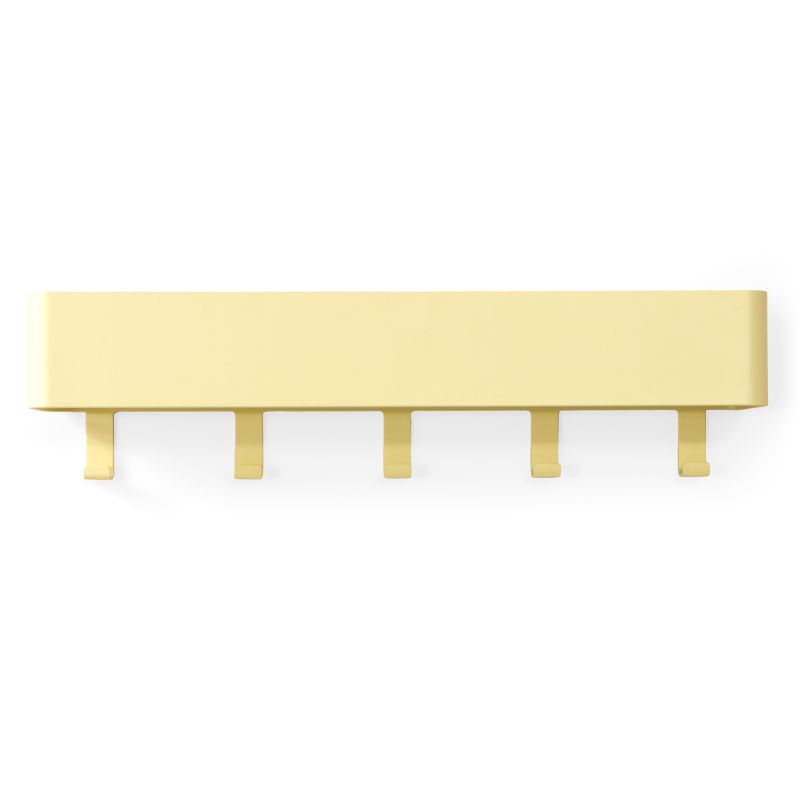 Kapstok Dex 5 haken Butter Yellow